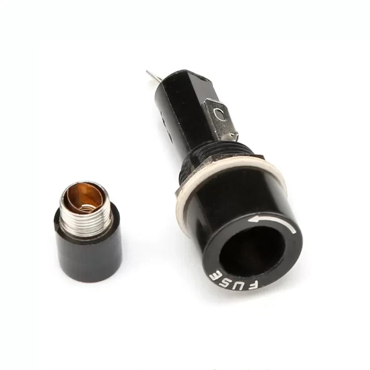 Panel Mounted Fuse Holder Screw Off Type For 6 X 30mm